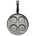 Ver imagem 4 de Frigideira 4 Ovos Multiuso Divisórias Antiaderente Grill Verde Tiffany