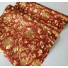 Papel De Parede Arabesco- Italiano-tons Vermelho, Dourado - 2