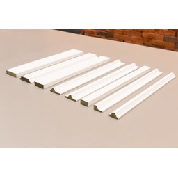 Boiserie (pacote com 4un) 3cm Ondulada Mdf | Santa Rita Reveste - 1