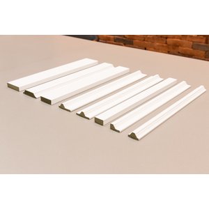 Boiserie (pacote com 4un) 3cm Ondulada Mdf | Santa Rita Reveste