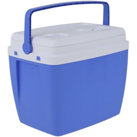 Caixa Termica 18l com Alca e Suporte Azul - Belfix
