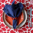 Ver imagem 7 de Kit Jogo Americano 4 Lugares Mesa Posta Girafa Verm 52x36cm:girafa Vermelha