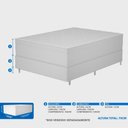 Ver imagem 6 de Colchão Casal Probel Mola Ensacada Guarda Costas Bari 138x32cm
