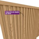 Ver imagem 7 de Cabeceira Casal Queen 240cm com Frame Laranjeiras Marrom