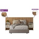 Ver imagem 6 de Cabeceira Casal Queen 240cm com Frame Laranjeiras Marrom