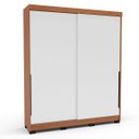 Ver imagem 4 de Guarda Roupa Solteiro 2 Portas 180cm Madri Politorno Móveis