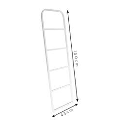 Escada Decorativa Curve Off White 150x40 cm - 4