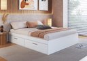 Ver imagem 1 de Cama Casal 4 Portas 160 Tokio Branco