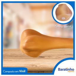 Kit 12 Ossos Mordedores Anti Stress Brinquedo Vinil Cachorro - 2