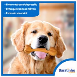 Kit 12 Ossos Mordedores Anti Stress Brinquedo Vinil Cachorro - 3