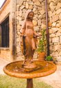 Ver imagem 3 de Fonte Nossa Senhora Das Graças Chafariz Escultura Santa Jardim