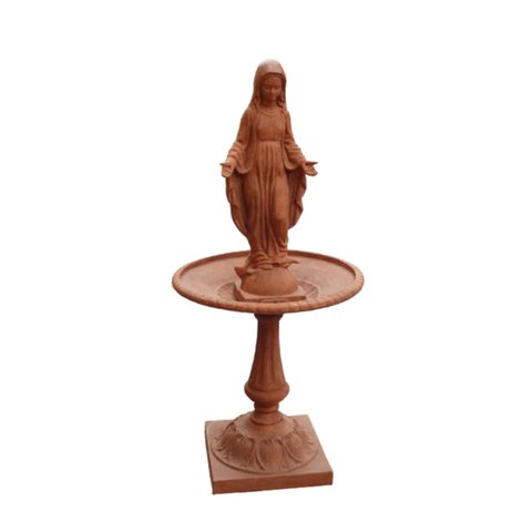 Fonte Nossa Senhora Das Graças Chafariz Escultura Santa Jardim