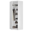 Ver imagem 4 de Guarda-roupa de Canto 1 Porta com Espelho Altezza