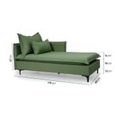 Ver imagem 4 de Sofá Modular Chaise Braço Lateral com Pé Metal Sôma CabeCasa MadeiraOriginals