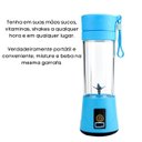 Ver imagem 3 de Liquidificador Portátil Usb 6 Lâminas 380ml