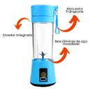Ver imagem 4 de Liquidificador Portátil Usb 6 Lâminas 380ml