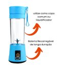 Ver imagem 5 de Liquidificador Portátil Usb 6 Lâminas 380ml