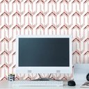 Ver imagem 2 de Papel de Parede Geométrico Rose Gold 3 Arte Destaque 1,50 Metros