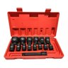 Jogo de Soquete de Impacto 15pcs 8-32mm com Extensão 1/2 - 1