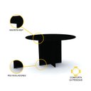 Ver imagem 3 de MESA DE REUNIÃO REDONDA PANDIN MAXXI - PRETO MX1100