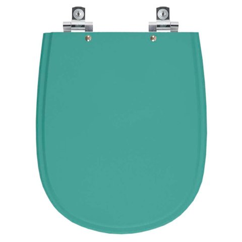 Assento Sanitário Soft Close Paris Aquamarine para Vaso Ideal Standard