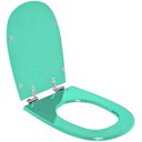 Ver imagem 2 de Assento Sanitário Soft Close Paris Aquamarine para Vaso Ideal Standard