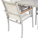 Ver imagem 4 de Conjunto Mesa Lins 2x1m com 8 Poltronas Modelo Zurick Mesa de Jantar