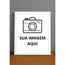 Ver imagem 4 de Quadro Decorativo Personalizável A4 33x24cm c/ Vidro
