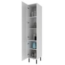 Ver imagem 5 de Paneleiro 2 Portas 222x40 Cm Mdf Cz3339 Branco Tecno Mobili