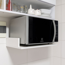 Ver imagem 2 de Suporte de Micro-ondas de Mdf Branco 50x15x40