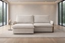 Ver imagem 2 de Sofá-cama 2,40m Retrátil Reclinável Ideal para Sala Moderna Relaxar Total