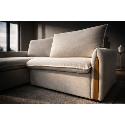 Sofá-cama 2,40m Retrátil Reclinável Ideal para Sala Moderna Relaxar Total