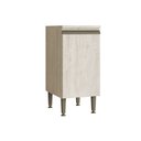 Ver imagem 3 de Balcão Simples 1 Porta 40cm Greta Bege/Crema