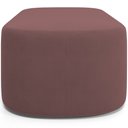 Ver imagem 7 de Kit 02 Puffs Decorativos Orgânicos para Living Quarto 160cm Doha W01 Suede Rosê - Lyam Decor