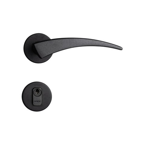 Fechadura Esplendore Preto Texturizado Externa Pado