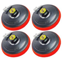 Elite - Kit 4 Suportes para Lixa de Velcro 125mm X M14 - 1