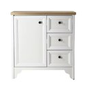 Ver imagem 3 de Gabinete Armário Banheiro Ditália C/tampo Bn-05 Cor:branco