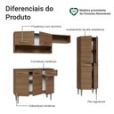 Ver imagem 5 de Armário de Cozinha Completa 229cm Rustic Emilly Madesa 017