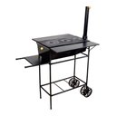 Ver imagem 1 de Fogão a Lenha e Churrasqueira Chapa 03 Furos 90x80x65cm