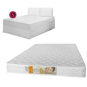 Ver imagem 4 de Colchão Casal Espuma 100% D33 Confort 138x188x12cm Branco