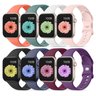 Lerobo 8 Pulseiras Silicone P/ Apple Watch 49mm-38mm, 8 Cores (cores Variadas) - 1