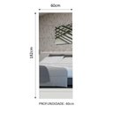 Ver imagem 4 de Sapateira Armário Multiúso Madesa Isis 1 Porta com Espelhos - Branco