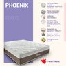 Cama Box King193x203x59cm Molas Ensacadas Phoenix Montreal - 5
