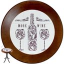 Ver imagem 3 de Cj Mesa Madeira Azulejo 60cm - Bistrô Fixa 78cm + 2 Cadeiras 43 - Natural - More Wine