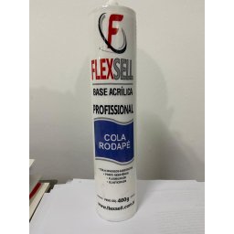 FLEXSELL- KIT COM 2 TUBOS COLA RODAPÉ ACRILICO TUBO 400G CADA - 1
