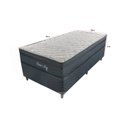 Ver imagem 2 de Cama Box Solteirão 108x198x56cm Molas Ensacadas Bossa Nova Blue Montreal