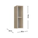 Ver imagem 3 de Nicho Superior 70x20x30cm Greta Móveis