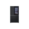 Geladeira Smart Lg Inverter Side By Side Instaview 647 Litros Black Inox Gc-v257sqv 127v - 1