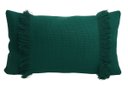 Ver imagem 2 de Capa de Almofada Retangular - em Linho Premium Verde
