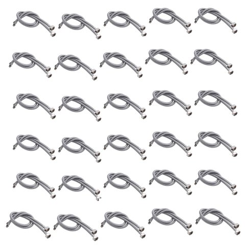 Engate Rabicho Par Kit 39 Uni Monocomando Grande Misturador Mangueira Flexivel Torneira Agua Quente 